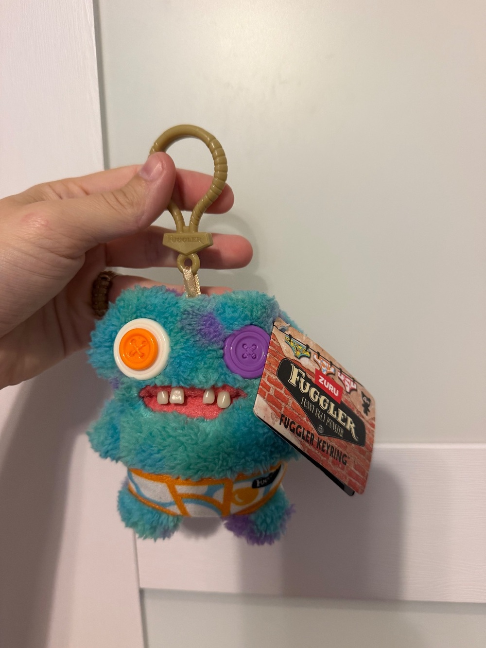 Zuru Fuggler Funny Ugly Monster Keyring Plush Clip
